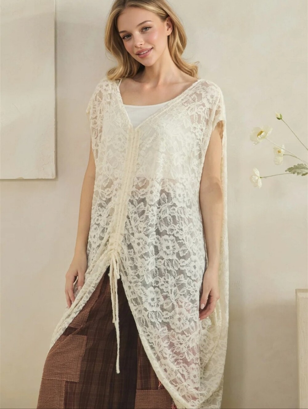 #1797 Oli & Hali Grace In Lace Overlay